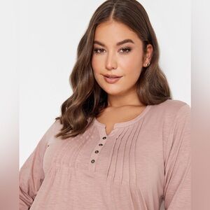 58. Lucky Brand Mauve Blouse